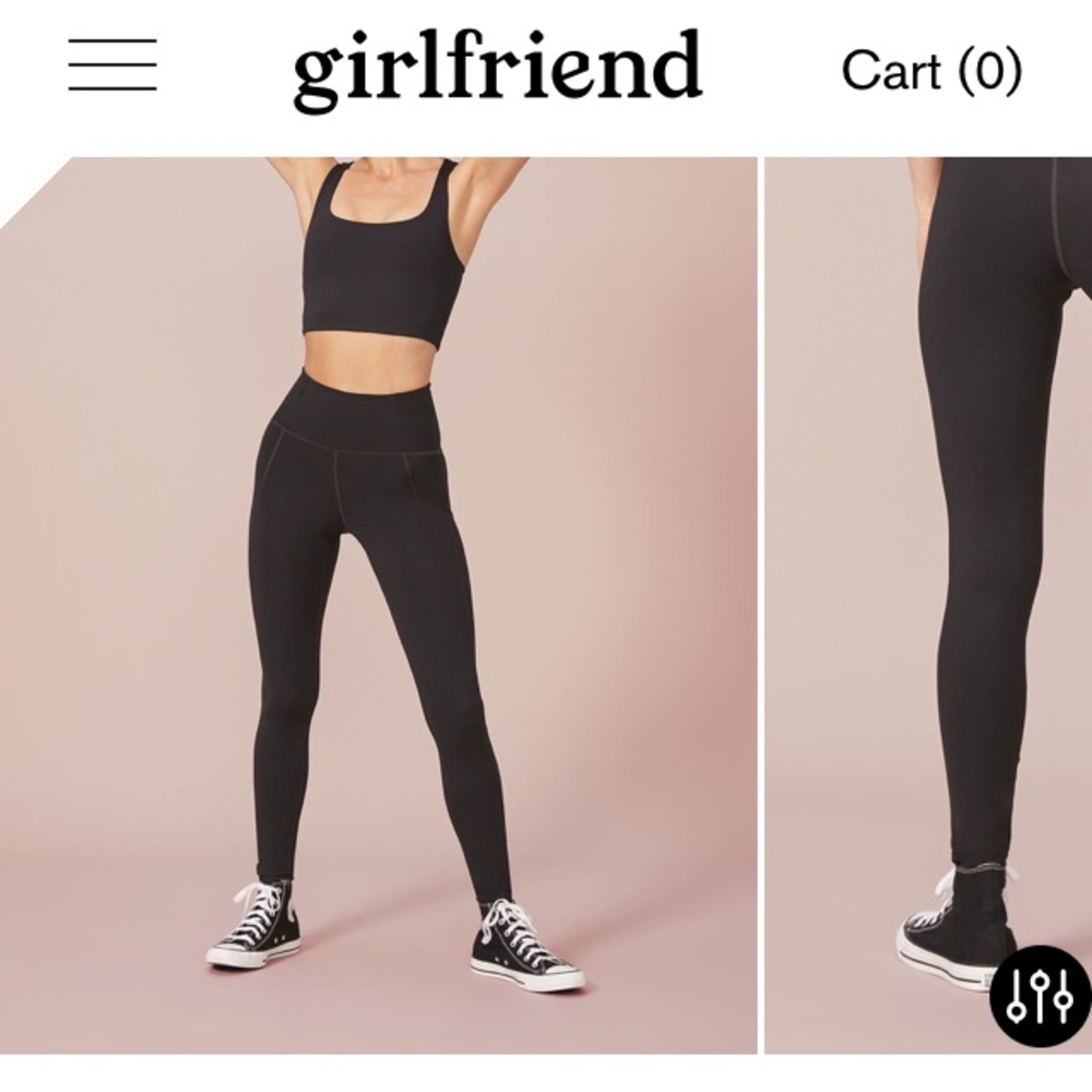 Girlfriend Collective High Rise Leggings XS